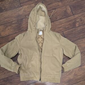 Aeropostale Beige Quilted Jacket